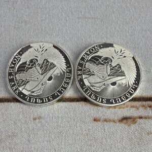 2025 Armenia Noah’s Ark 1/2 oz Silver Coin Lot of 2 200 Drams .999 Fine